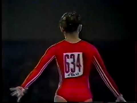 🥈 Nellie Kim (URS) BB EF 9.850 1979 World Championships