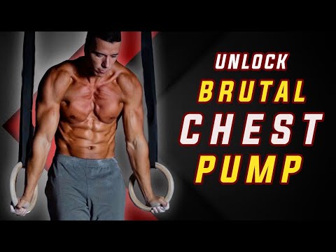 Intense CHEST WORKOUT with Gymnastics Rings (Insane Pump)