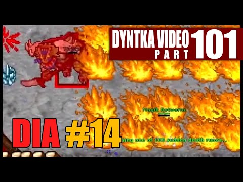 Dia #14 - MORTAL COMBAT!!! | Tibia - DIA - Dyntka Video odc. 101