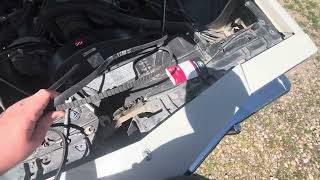How to change the belts on a 1979 Cadillac Deville ￼