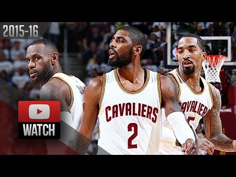 LeBron James, Kyrie Irving & J.R. Smith Full Highlights vs Pistons 2016 Playoffs R1G2 - (CAVS Feed)