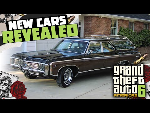 Thumbnail for GTA Six New and Old Cars Revealed | In game VS Real Life #2 by Chevrolet, video, Car, video f, vide