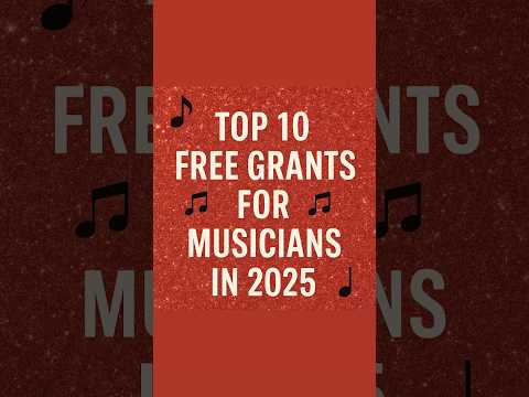 Musicians! Here’s $100K+ in Free Grant Money for YOU #helpmu #helpmusicians