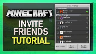 Add Friends in Minecraft & Accept Friend Requests - Guide