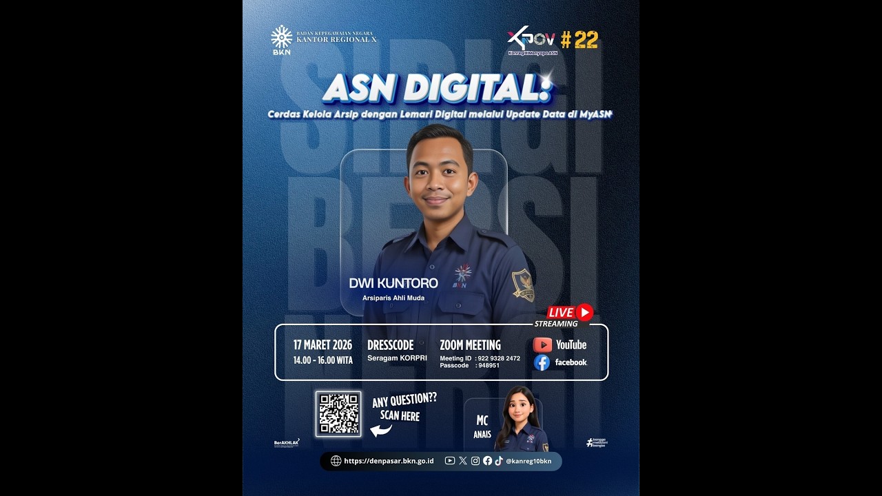XPOV #22 ASN Digital: Cerdas Kelola Arsip dengan Lemari Digital melalui Update Data di MyASN