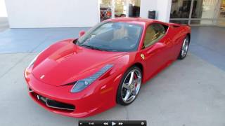2010 Ferrari 458 Italia Start Up, Exhaust, and In Depth Tour