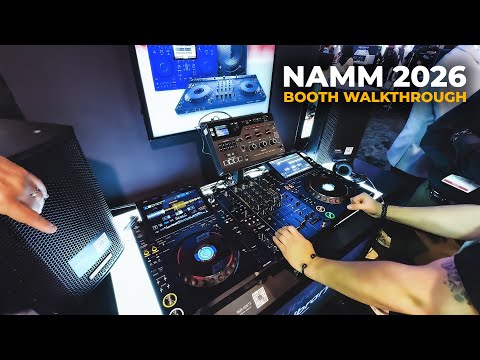 NAMM 2026 AlphaTheta Booth Walkthrough