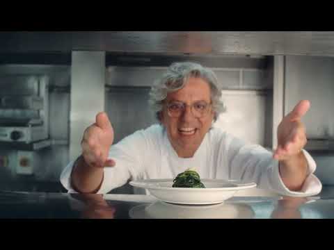 Giorgio Locatelli Recipe: Courgette Spaghetti with Cavolo Nero Pesto & Gorgonzola