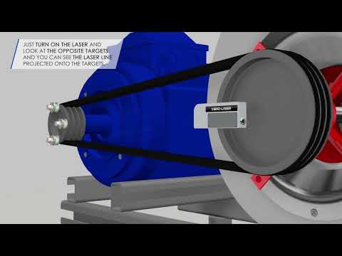레이저 벨트 정렬 시스템