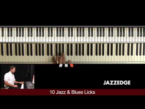 10 Jazz and Blues Licks for Piano