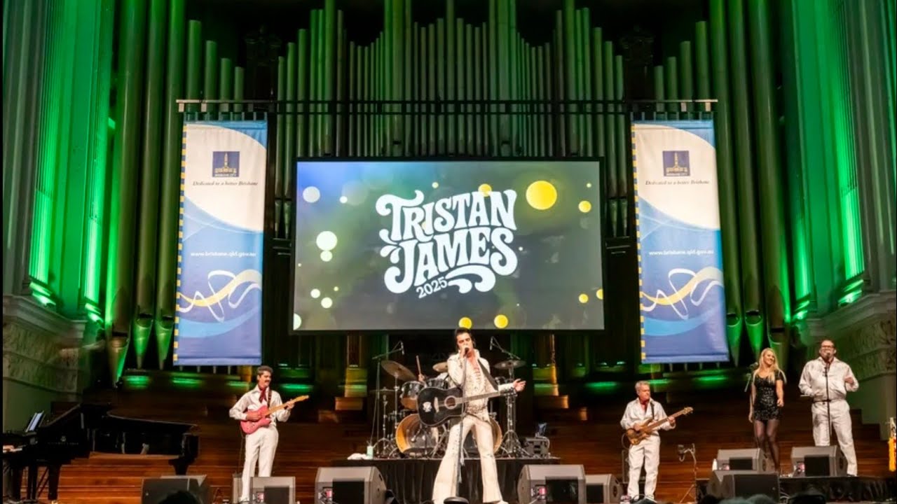 TRISTAN JAMES - ETA (Elvis Tribute Artist) - #Book of #Elvis - 'Suspicious Minds'.