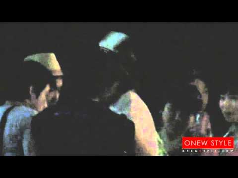 [Fancam] 100806 Nurse Onew with Shinee @ YHS Recording