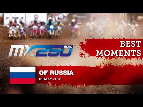 EMX250 Race1 Best Moments - Round of Russia 2018 #motocross