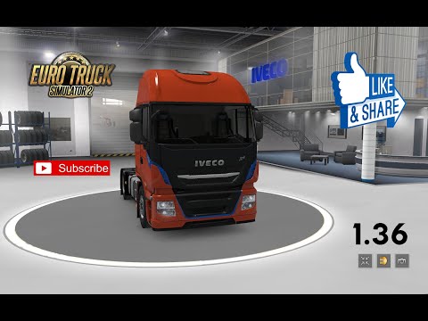 [ETS2 v1.36] Iveco Hi-Way Reworked v2.7 [Schumi]
