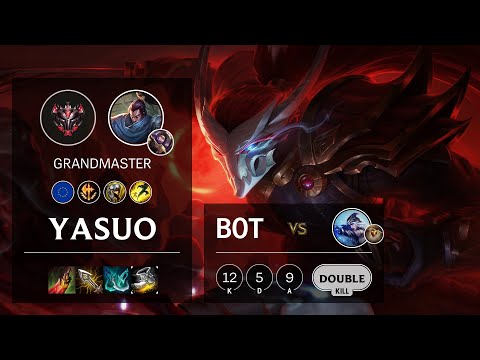 Yasuo Bot vs Ashe - EUW Grandmaster Patch 10.15