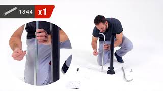 Montage Aufbau Tischtennisplatte Cornilleau 500M Crossover outdoor