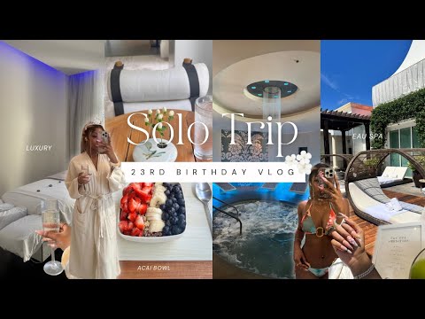 SOLO TRIP TO EAU LUXURY SPA | 23rd birthday VLOG🎂