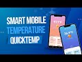 DEMONSTRASI APLIKASI MOBILE TERMOMETER PINTAR QUICKTEMP