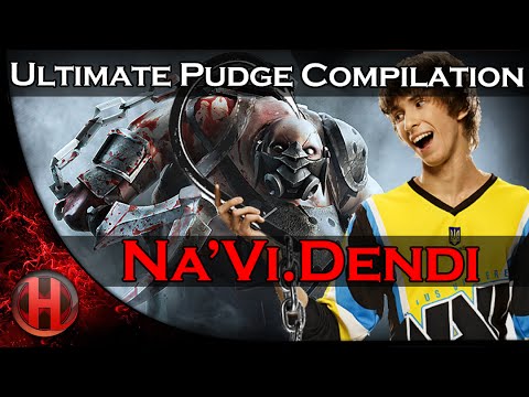 Na'Vi.Dendi Ultimate Pudge Compilation | Dota 2 Gameplay