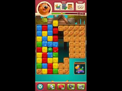 Toon Blast Level 2210 - NO BOOSTERS 🐻🐺🐱 | SKILLGAMING ✔️