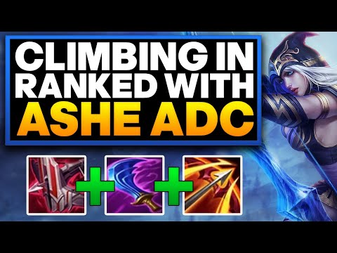 This is how a Master plays Ashe - Ashe ADC Gameplay