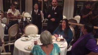 Rosa Perez y Marc Anthony en El Cruzero , aniversario de Bidas y cumpleaños los dos el mismo mes Di
