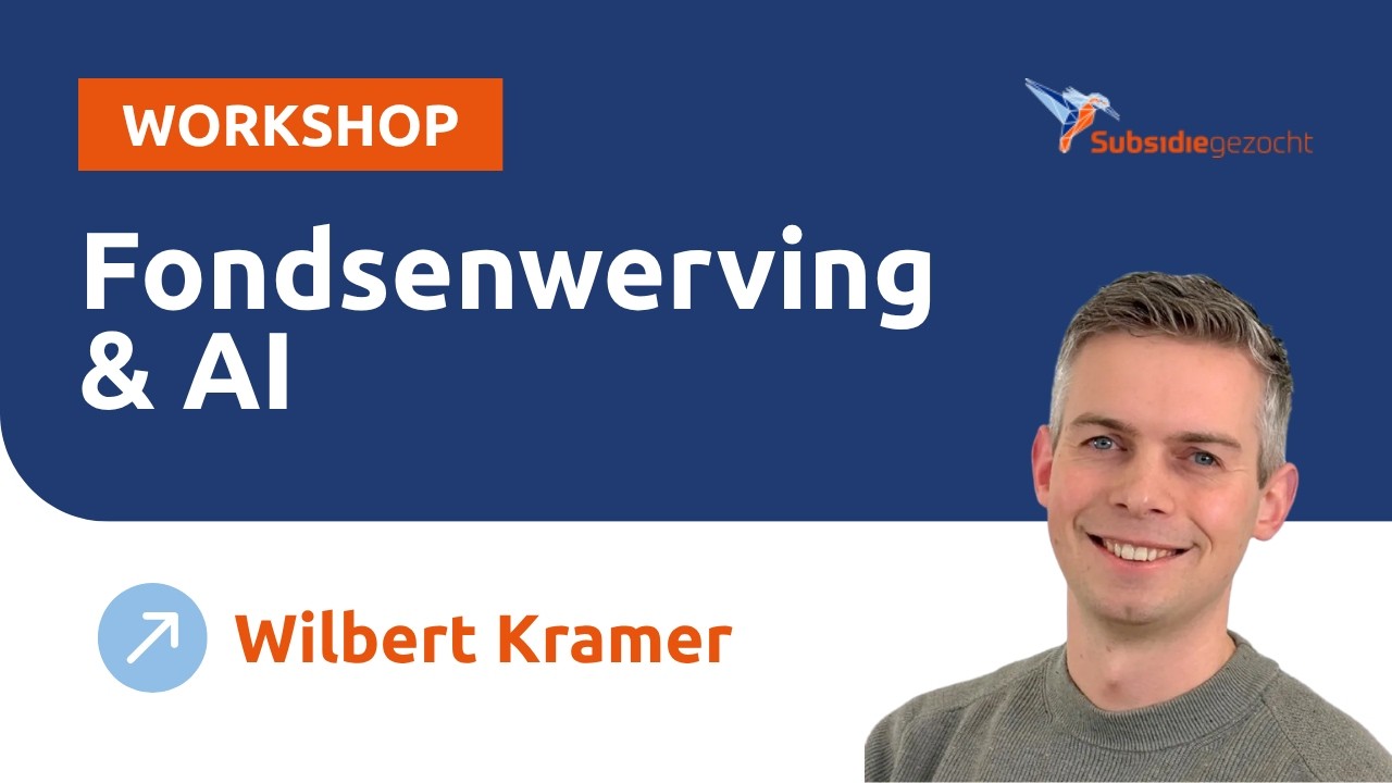 Workshop Fondsenwerving & AI