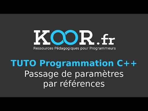 TUTO C Passage de paramètres par références