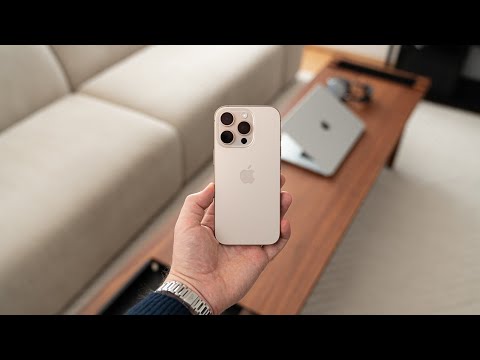Desert vs. Natural Titanium | iPhone 16 Pro First Impressions