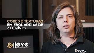 Cores de esquadrias em alumínio