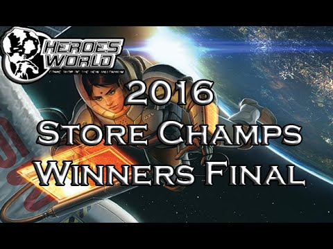 Android Netrunner LCG - Heroes World Store Championship 2016 - Winners Final