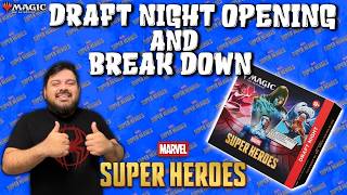 Marvel Draft Night Breakdown | Marvel x MTG Opening! | #mtg #marvel #draft