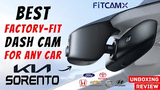 Best Factory-Fit Style 4K Dash cam  |  FiTCAMX Original-Fit Dash Cam for Any Car  |  UNBOXING REVIEW