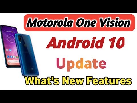 How to update Motorola One Vision Android 10 Update || January security patch