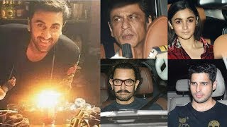 Shah Rukh Khan, Aamir Khan And Others At Ranbir Kapoor’s GRAND Birthday