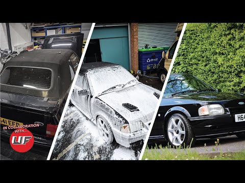 Barn Find Detail of a Classic Ford Escort RS Turbo | Transformation Detail & Deep Cleaning