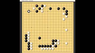 囲碁【野狐囲碁対局4段戦解説】
