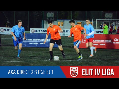 AXA DIRECT 2:3 PGE EJ 1 - ELIT IV Liga WIOSNA 2016