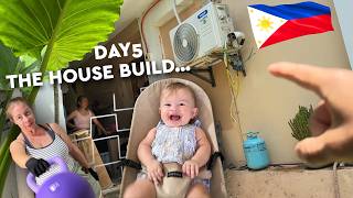 🇵🇭 This is a boring Philippines vlog... Day 5 (THE HOUSE BUILD)