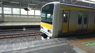 231系発車と231系到着発車