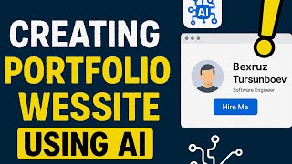 Download the video "I Let AI Build My Portfolio Website... And The Result SHOCKED Me 🤯 | Coding website using only AI"