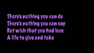 Cymphonique - One Life To Love (Lyrics)