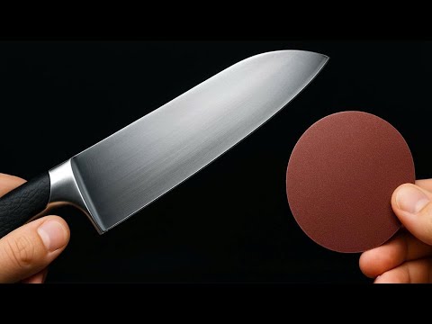 Rasiermesserscharf in nur 1 Minute! Dieses Tool wirkt wie Magie!