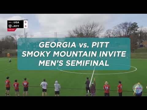 Smoky Mountain Invite Men's Semifinal Recap - Georgia vs. Pittsburgh