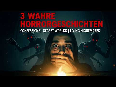 3 Wahre Horrorgeschichten Geständnisse, Geheimwelten & lebende Albträume | Echte Geschichten