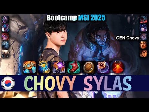 GEN Chovy SYLAS vs AURORA Mid - Patch 25.13 NA Ranked | Bootcamp MSI 2025 | lolrec