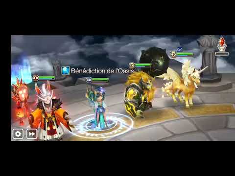 Summoners War : Christina Slow Cleave in Arena