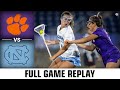 Clemson vs. North Carolina Full Game Replay | 2023 ACC Women's Lacrosse Championship (Quarterfinals)