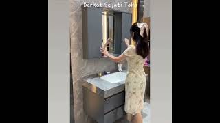 Invisible Automatic Switch Saklar On Off Sensor Touchscreen Kaca Bathroom Cermin Meja Rias