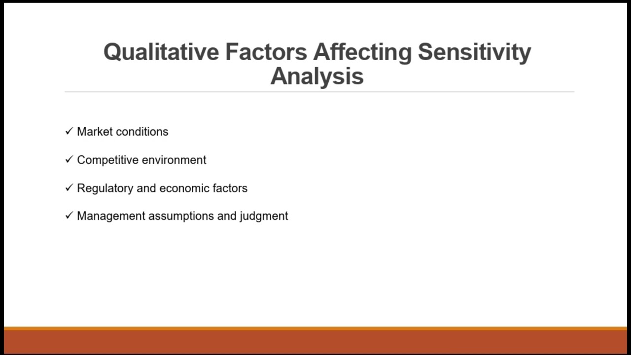 BUSN604 Week 4 Assignment 2025 Sensitivity Analysis